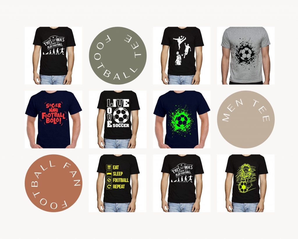 football print tshirt