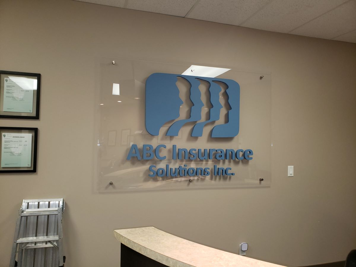 high-quality acrylic signs for business branding in Vancouver