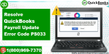 How to Troubleshoot the QuickBooks Payroll Error PS033?