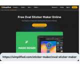 Make Your Own Oval Stickers: Free Sticker Maker Online by Simplified