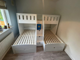 Bunk Bed With Steps and Drawers